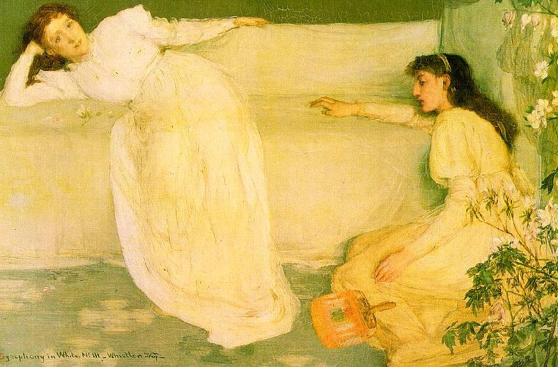 James Abbott McNeil Whistler Symphony in White 3 Germany oil painting art